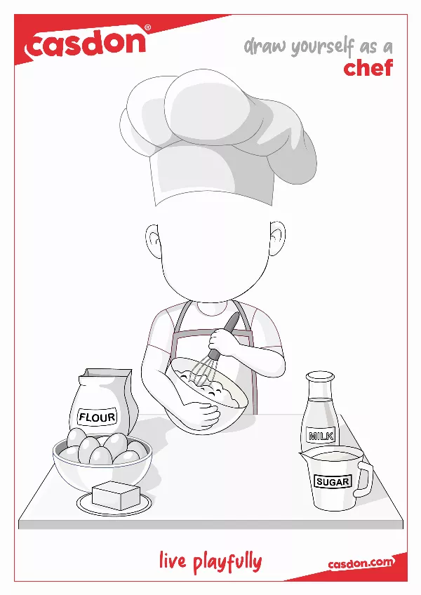 Casdon Drew Yourself As A Chef